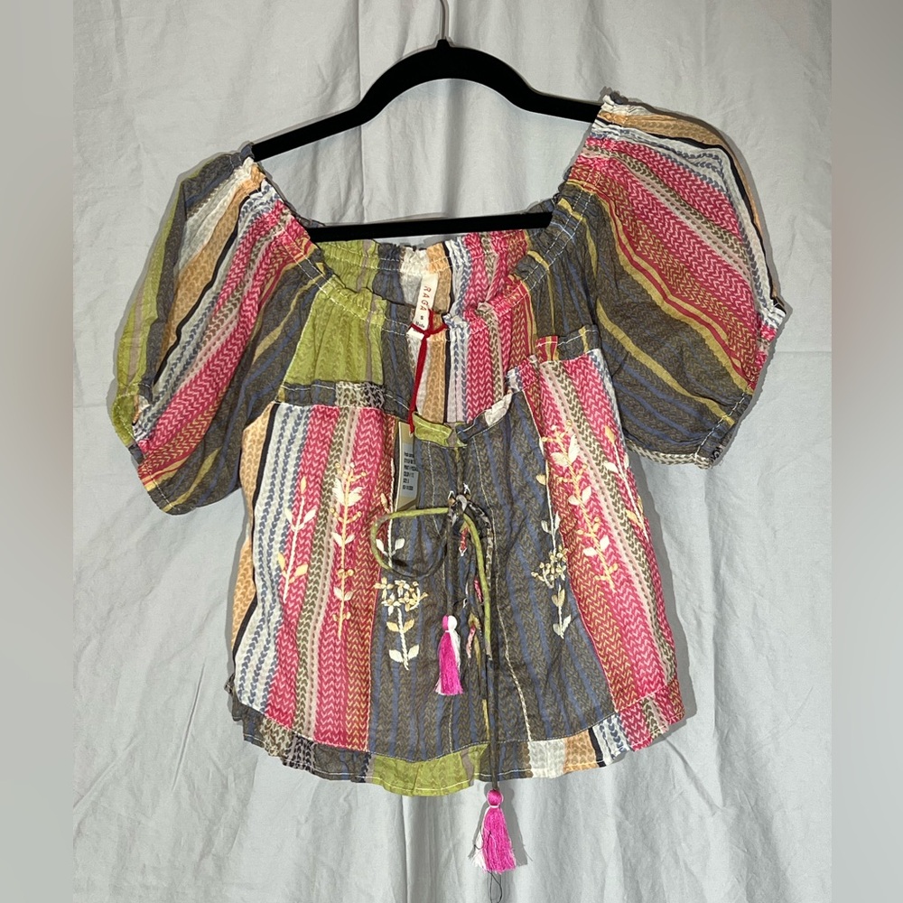 ANTHROPOLOGIE brand RAGA top